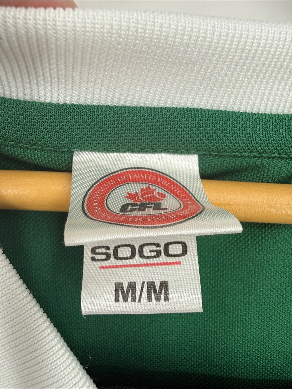 Saskatchewan Roughriders 100 Years Green Hockey Jersey - Picture 2 of 6